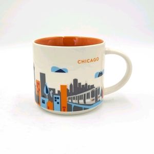 STARBUCKS Ceramic Chicago Collective Mug